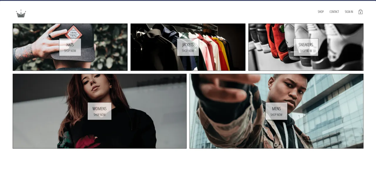 Crwn Clothing Demo